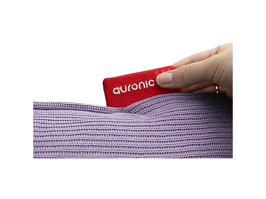 Coussin chauffant Auronic 45 x 45 cm - Rechargeable - 3 niveaux de chaleur - Infrarouge