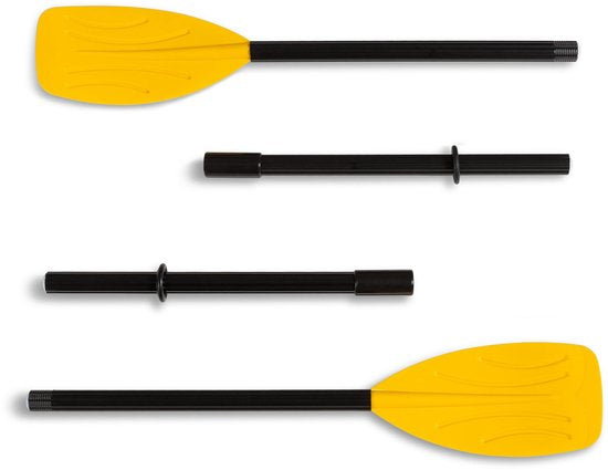 Kit de bateau Intex Challenger 2 - 236 x 114 x 41 cm - Pagaies et pompe incluses