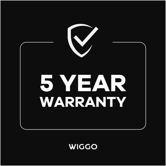 Wiggo WMO-E353(X) - Mini-four autonome - Électrique - 50 cm - 35 litres - 1 800 W - Garantie 5 ans - Acier inoxydable