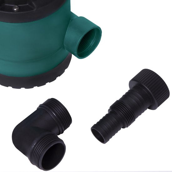 VONROC Pompe submersible/pompe à eau 300W - 6500l/h - Pour eau propre et peu sale - Avec flotteur