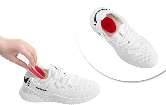 Wellhealth - Coussinets d'épine calcanéenne confortables pour un soutien supplémentaire - Hommes - 2 paires