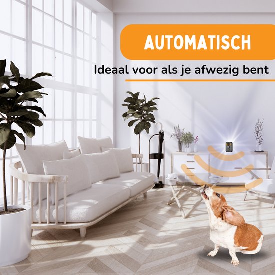 By Cee Cee Anti Bark Device For Dogs 2024 - Alternative au collier anti-aboiement - Ultrasonique et sans choc - Rechargeable - Convient à tous les chiens