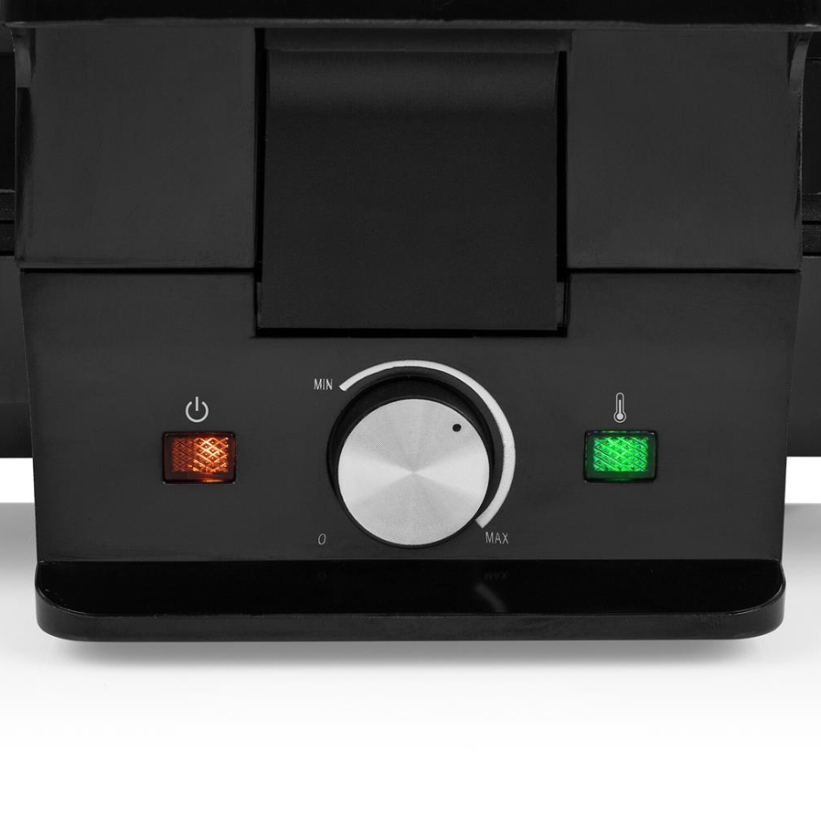 Gaufrier Tristar WF-1165KL - Gaufres belges - 22 x 13,5 cm - Noir