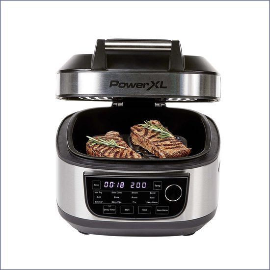 Multicuiseur Power XL – Cuiseur 12-en-1 avec fonction AirFryer – pour frire, cuire, rôtir et comme grill électrique - Édition vente par correspondance