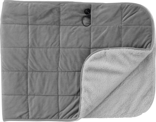 Decoways - Couverture électrique Medisana 3-en-1 HB 674 162 x 62 cm, grise