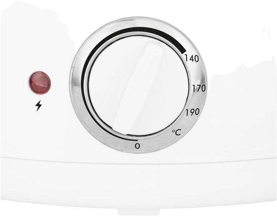 Friteuse Tristar 1,5 litre - FR-6941 - Friteuse 1 000 W - Revêtement antiadhésif - Blanc