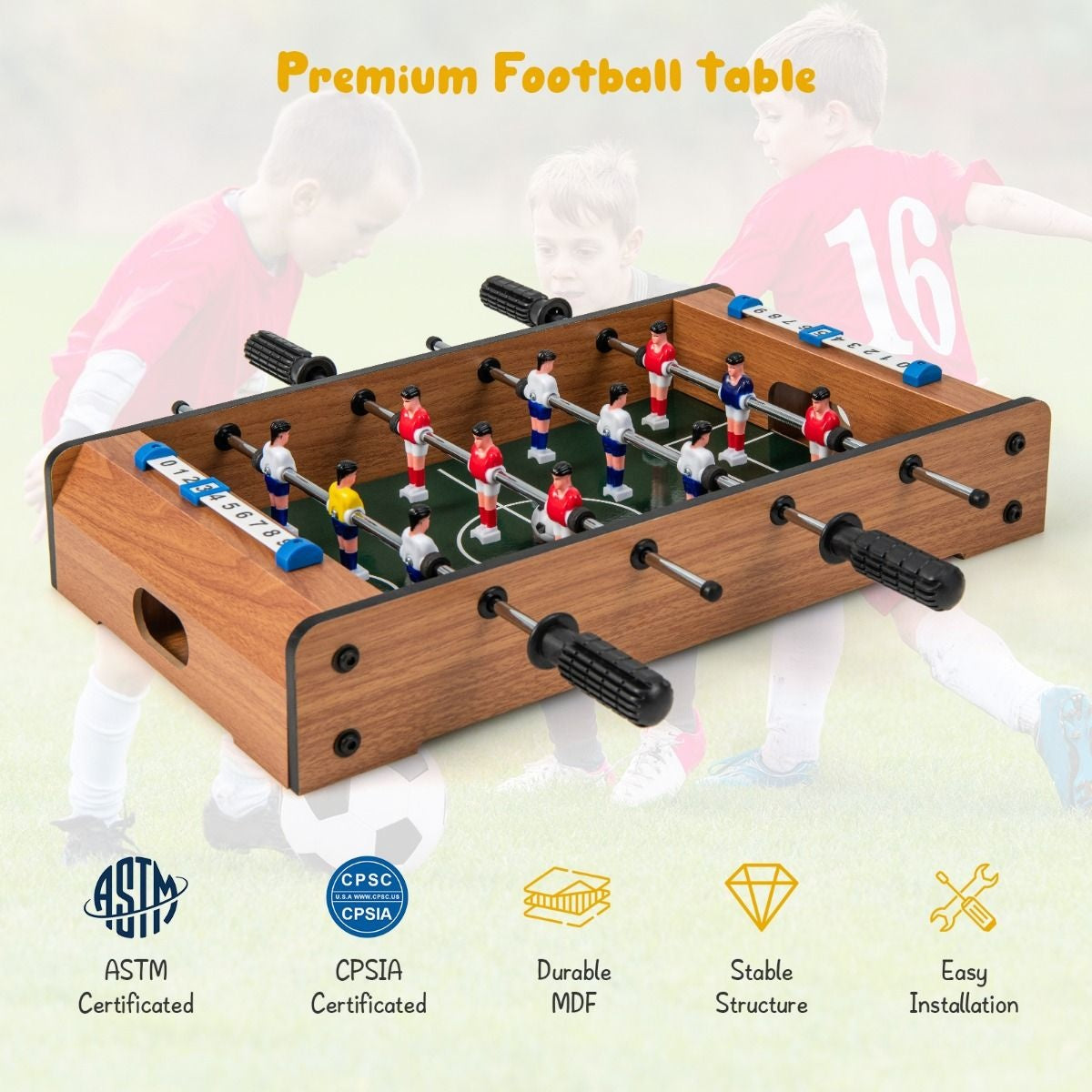 Coast Mini Football Table - Pour les enfants - 51 x 31 x9 cm