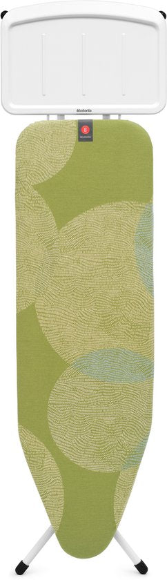 Brabantia Table à repasser B - pour générateur de vapeur - 124 x 38 cm - Calm Rustle