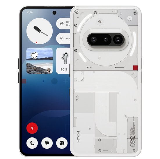 Nothing Phone (3a) - 8/128 Go - 5G - Blanc