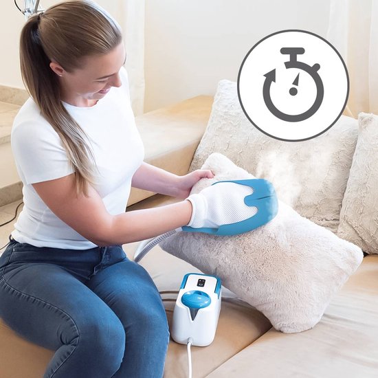 Nettoyeur à vapeur ergonomique Livington SteamTouch – Gant à vapeur innovant pour un nettoyage hygiénique