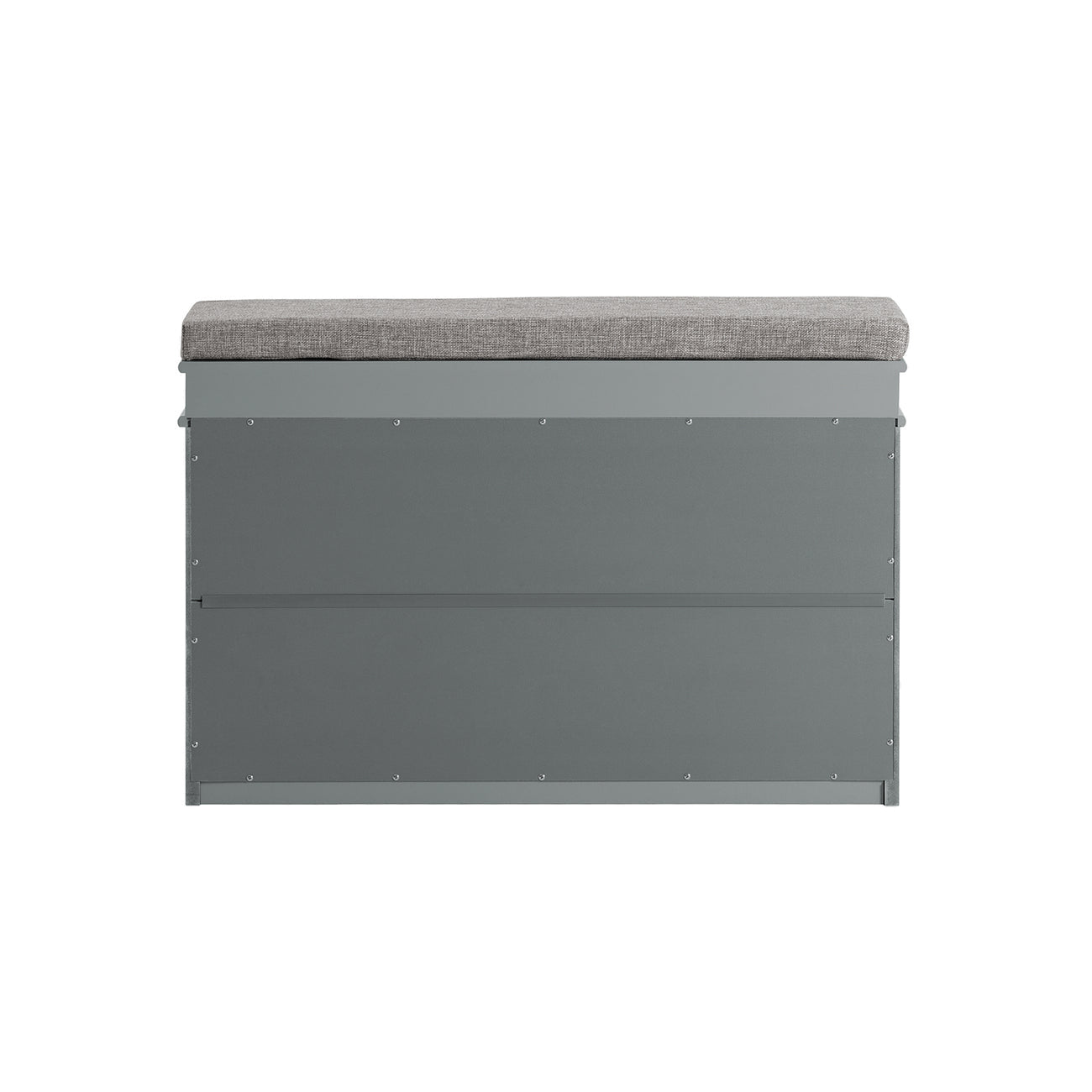 SoBuy FSR82-K-HG Meuble à chaussures avec siège - 75 x 24 x 51 cm - Gris