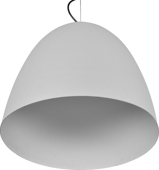 Reality - Suspension LED - Luminaire suspendu - Douille E27 - 1 source lumineuse - Ronde - Grise - Aluminium