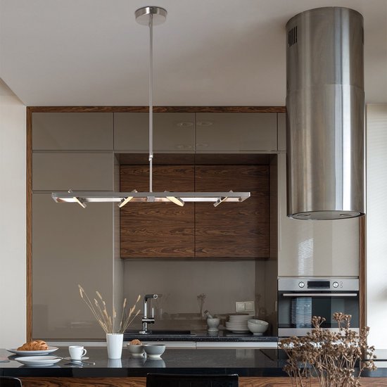 Suspension Soleil 3516ST en acier, 4 000 lumens | Hauteur réglable | Stainhauer | Éclairage d'intérieur design et fonctionnel