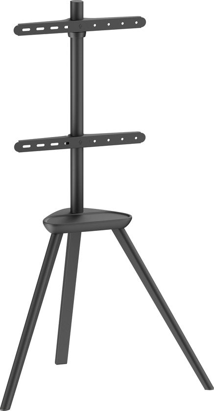 VDD TV Stand - Floor Stand - Studio Tripod - Easel Design - Jusqu'à 65 pouces - Noir