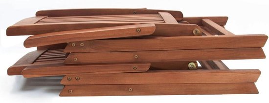 Casaria -Chaises de jardin Vanamo - certifié FSC® - 2 pièces