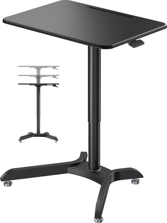 Bureau assis-debout réglable - table pour ordinateur portable - plan de travail 71 cm x 50 cm