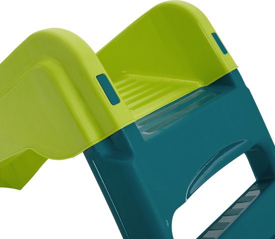 Toboggan Palplay pliant 4ft citron/bleu