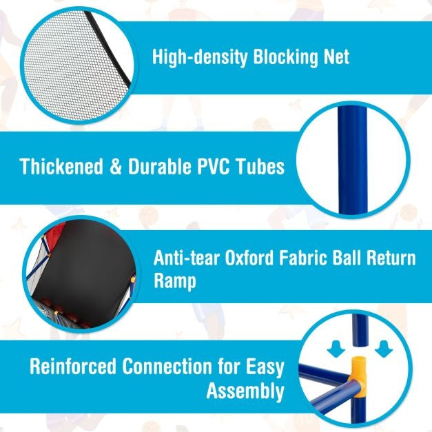 Coast Basketball set for kids - arcade - 2 joueurs - 90 x 90 x 140 cm