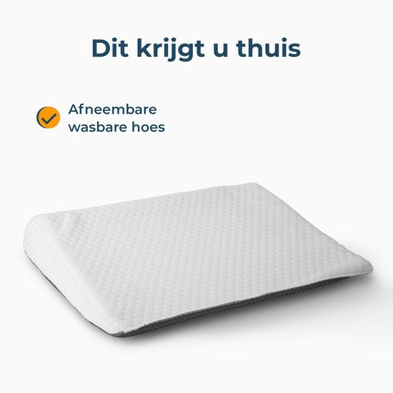Coussin cale orthopédique - Meilleure position de sommeil et soutien supplémentaire - Coussin dorsal pour le lit - Cale de matelas - Pour bébés et adultes - Alyze