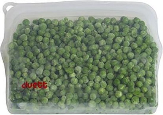 Sachet de conservation en silicone Duett - 470 ml - Écologique