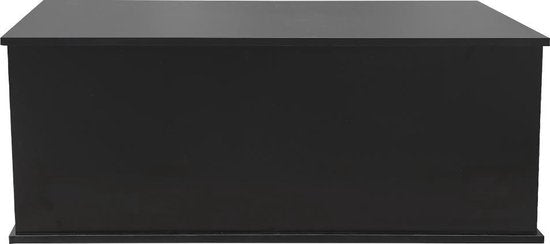 VDD Boîte de rangement - 100x40x40 cm - Boîte à jouets et à couvertures - Noir