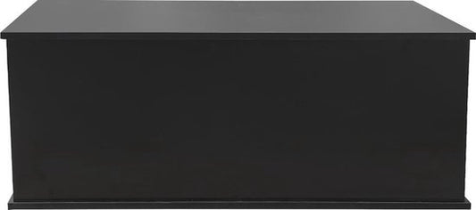 VDD Boîte de rangement - 100x40x40 cm - Boîte à jouets et à couvertures - Noir