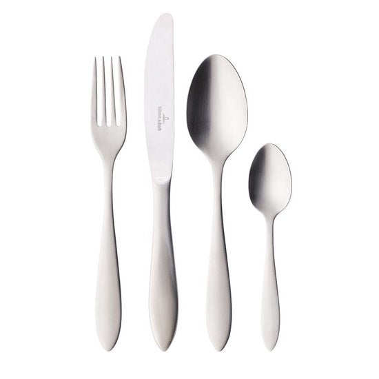 Coffret à couverts Arthur de Villeroy & Boch - 30 pièces - 44 x 28 x 5 cm - Acier inoxydable brossé