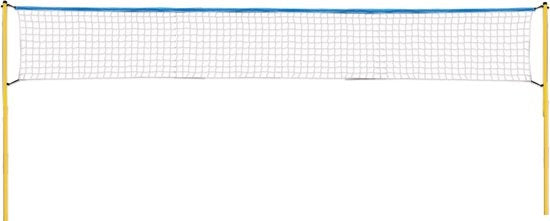 Set de volley-ball et de badminton Scatch - avec filet, raquettes, volants et ballon - sac de transport - 310 x 168 cm