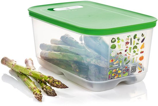 Tupperware Fridge Smart 4,4 l - Boîtes de conservation - Sans BPA - Bocal de conservation - Boîte à repas - Boîtes en plastique - Récipients alimentaires - Les aliments restent frais deux fois plus longtemps