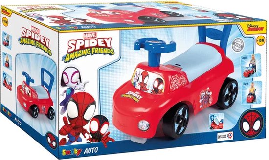 Smoby - Disney Marvel - Spider-Man - Spidey - Voiture à pédales