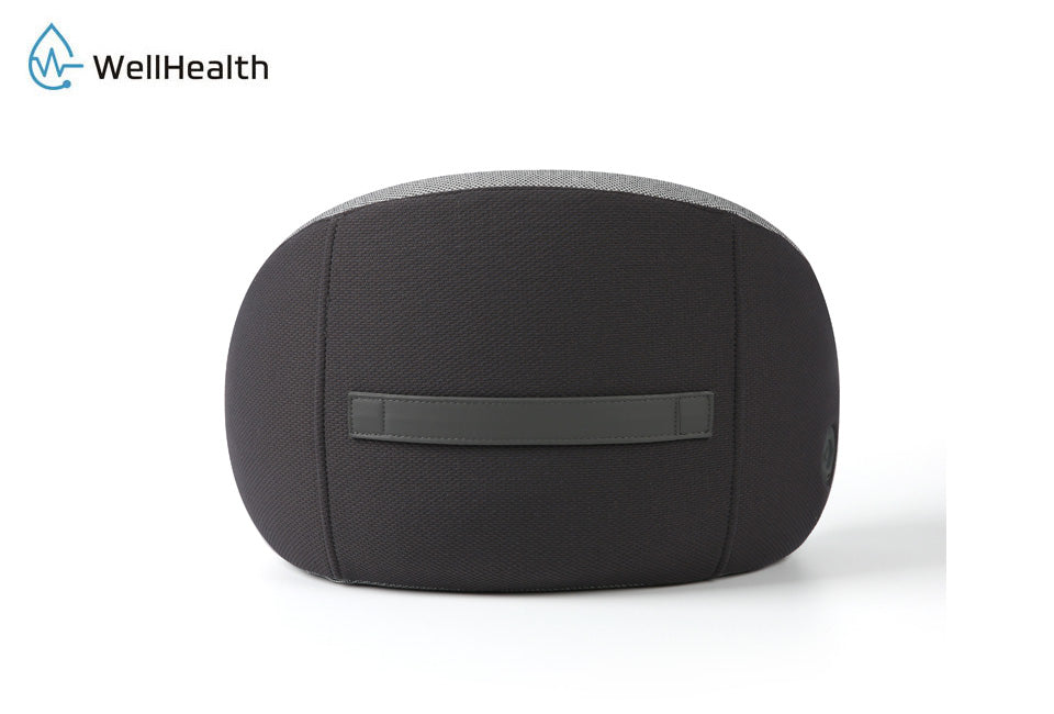 Appareil de massage Wellhealth pour le bas du dos - 2 types de fonctions - 30W - Gris