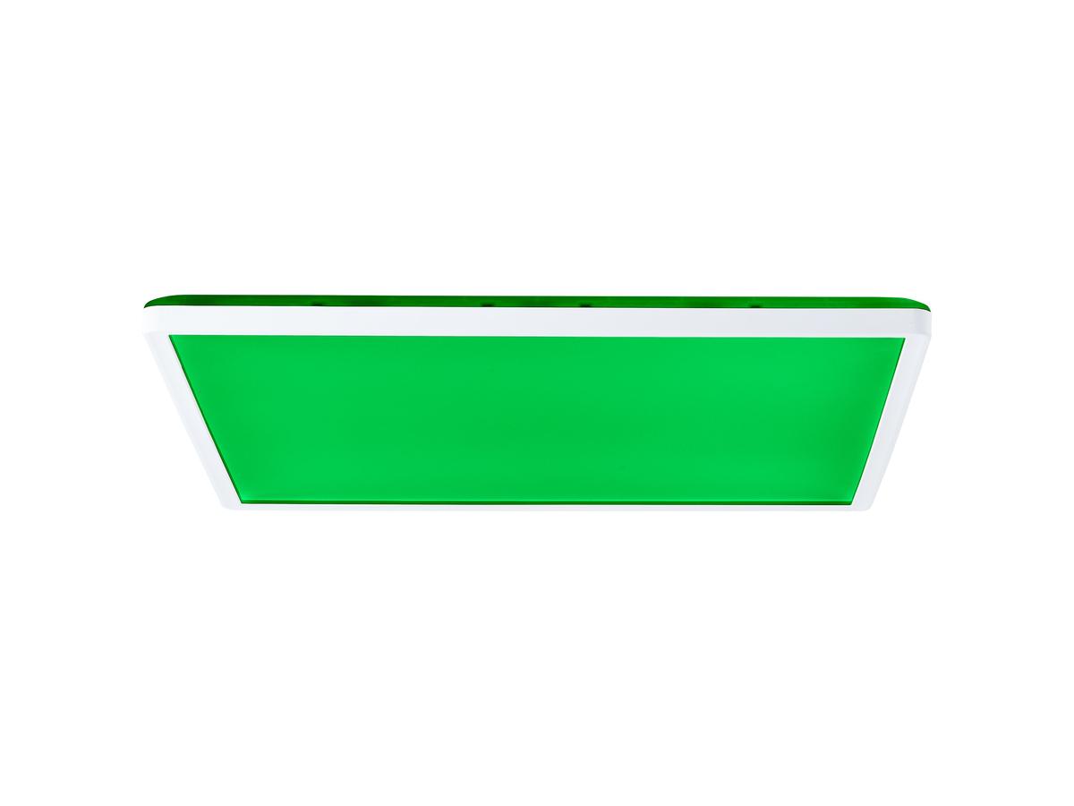 Plafonnier LED Brilliant Tanida - Couleurs RGBW - Modèle carré - 23 W, 3 000 lm, 4 000 K