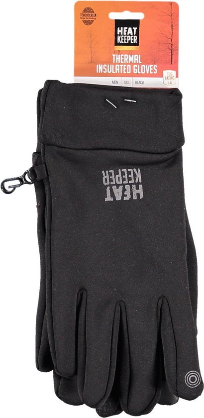 Gants de sport Heatkeeper Thermo pour homme - Noir S/M