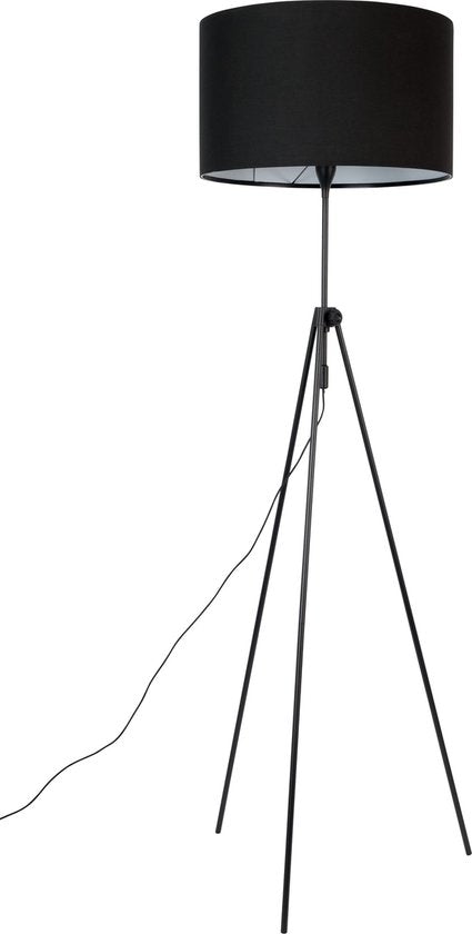 Zuiver Lesley Lampadaire / Lampe sur trépied Noir