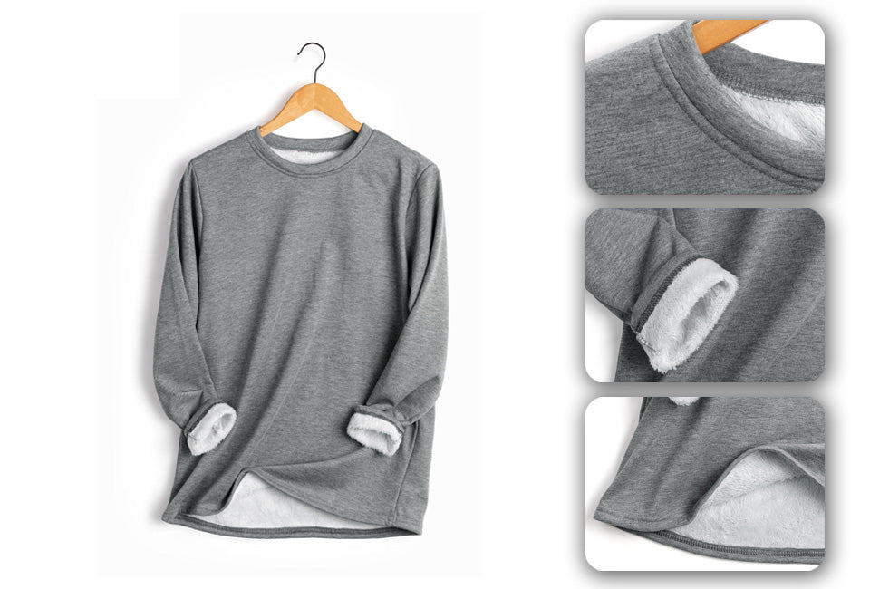 Tunique polaire Milanoro - 2XL - Gris foncé -.