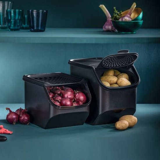 Mediashop 37195 Boîte de rangement Autres Conteneur 5,5 l Noir 1 pièce(s)