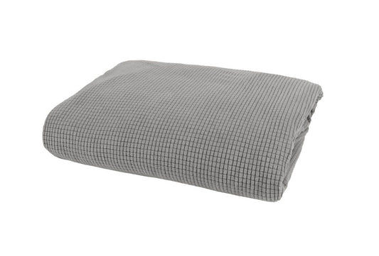 Home & Comfort Protège siège extensible pour siège 2 places - Gris clair - 59x245 cm - Protégez votre mobilier avec style
