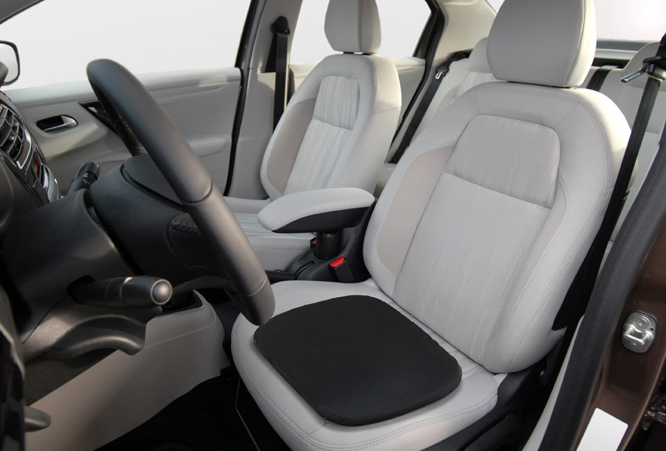 Coussin en gel confortable Wellhealth - adapté à toutes les chaises - Noir