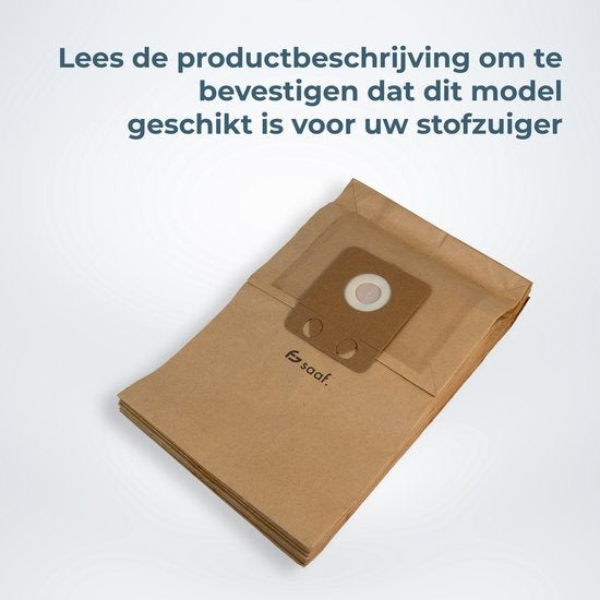 Sacs pour aspirateurs - 10 pièces - Convient aux aspirateurs Nilfisk GD - Convient aux aspirateurs Thor, Business de Luxe - GD1010 111/GD - CDB XXXX et autres