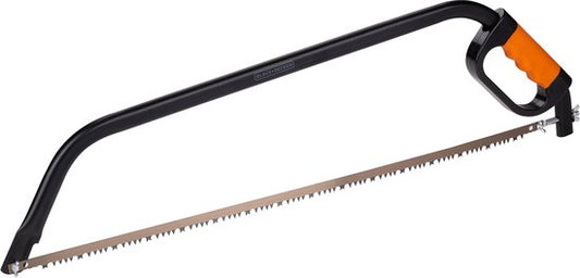 BLACK+DECKER Scie à archet BXGTTO7034 - 30"/76CM - Poignée souple et confortable - Absorption des chocs - Protection des articulations - Acier - Noir/Orange