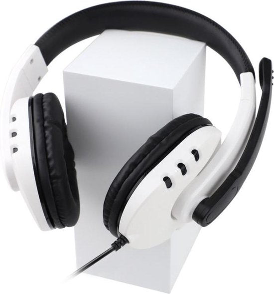 Casque Dobe Stereo - pour PS5, PS4, XBOX ONE, PC, SWITCH - Blanc