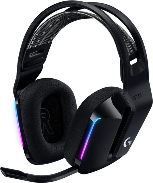 Logitech G733 LIGHTSPEED - Casque de jeu sans fil - PS5/PS4 et PC - Noir
