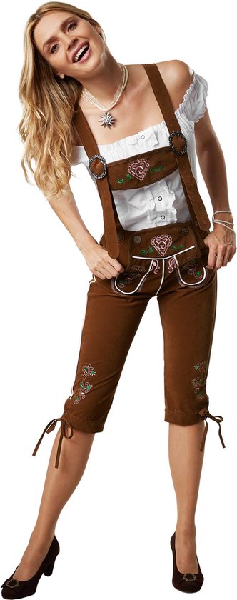 Dressforfun Lederhose Walchensee XXL - déguisement déguisement Halloween déguisement carnaval déguisement carnaval déguisement carnaval - 302824