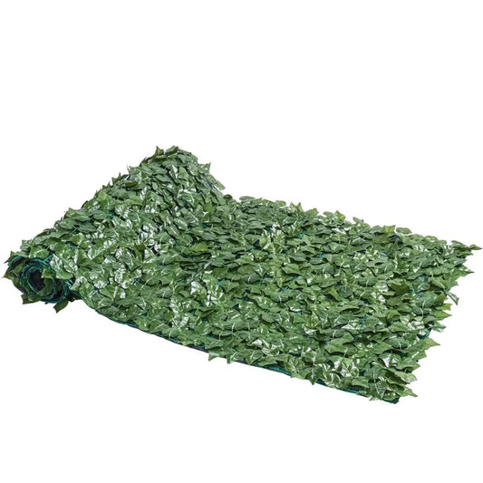 Yaheetech Haie artificielle 300 x 100 cm - Vert - Brise-vue en lierre artificiel pour balcon et jardin