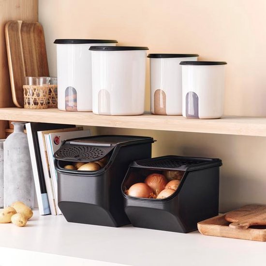 Mediashop 37195 Boîte de rangement Autres Conteneur 5,5 l Noir 1 pièce(s)