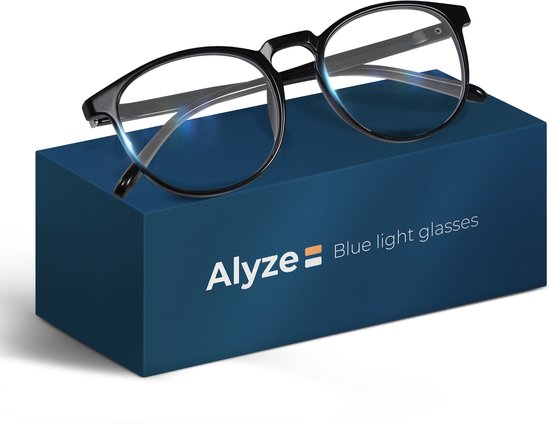 Alyze Blue Light Glasses - Écran d'ordinateur - Sans ordonnance avec filtre - Lunettes anti-lumière bleue