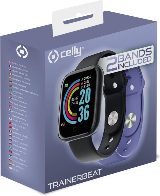 TRAINERBEAT - Montre intelligente Violet