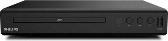 Lecteur DVD - Philips - (série 2000) avec support CD (compatible avec DivX Ultra, MPEG1, MPEG2, MPEG4) et HDMI - TAEP200/12 - Noir