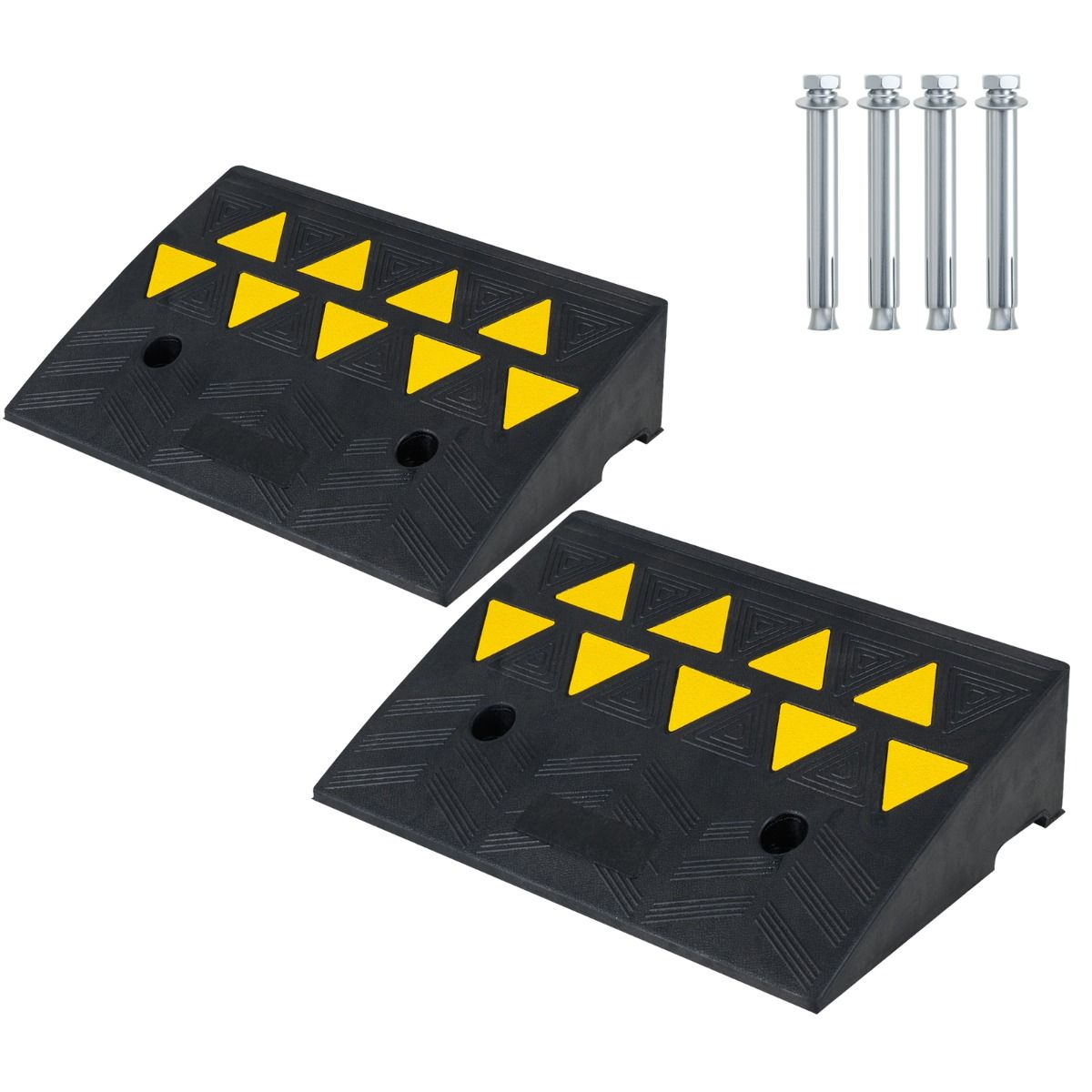 Kit de marchepieds Coast - Caoutchouc antidérapant - Capacité de charge : 15 tonnes - td10057-2ijs - taille M
