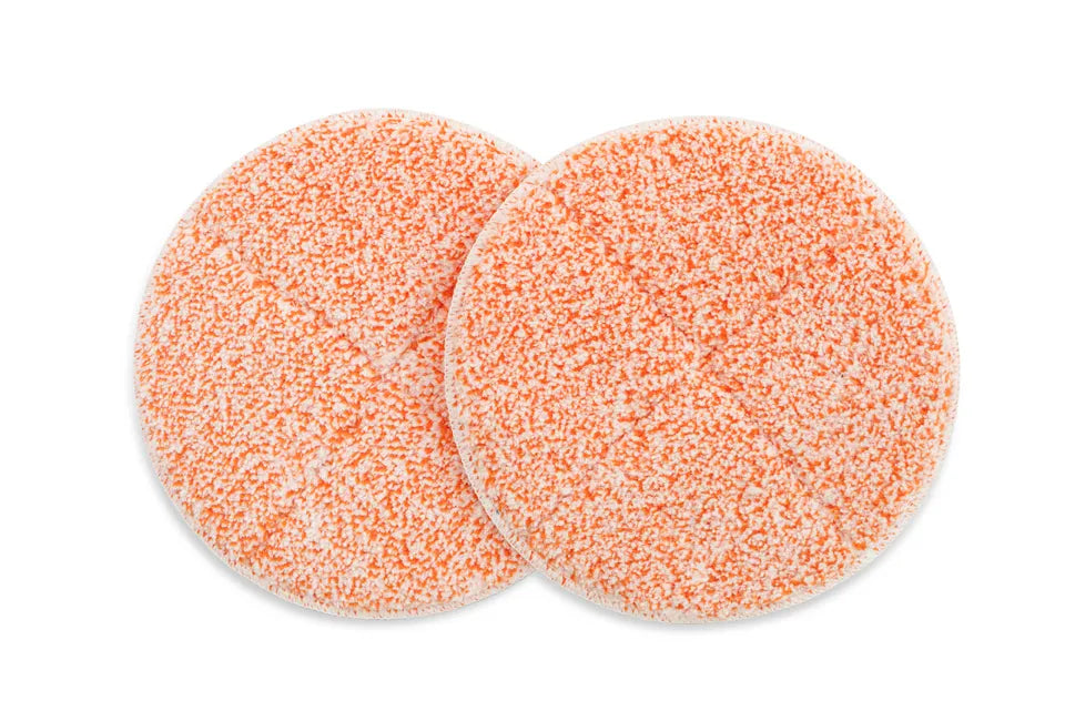 Vlectro - Extra Parts Rotary Floor Cleaner - Universal Wipes Dark Grey/Pink/Light Grey - Includes 14-piece Accessory Set